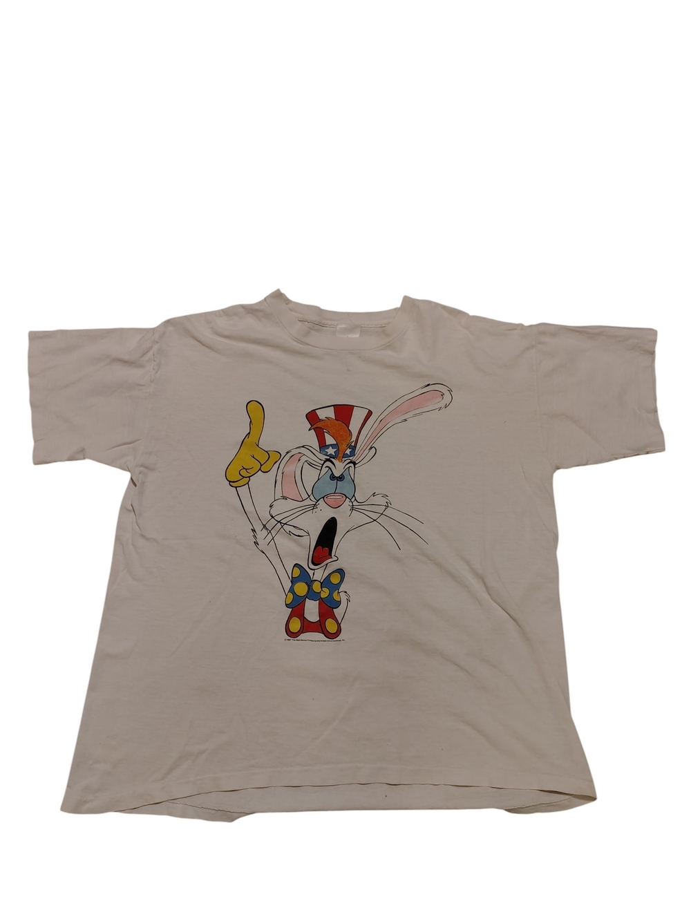 Vintage Rare 1987 Roger Rabbit For President T-Shirt Sz. XL